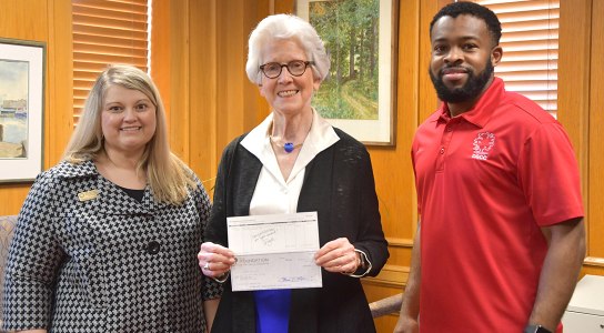 Dr. Amanda Walker, Dr. Karen Bowyer and Stephen Thomas