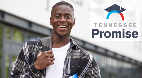Tennessee Promise Student and logo